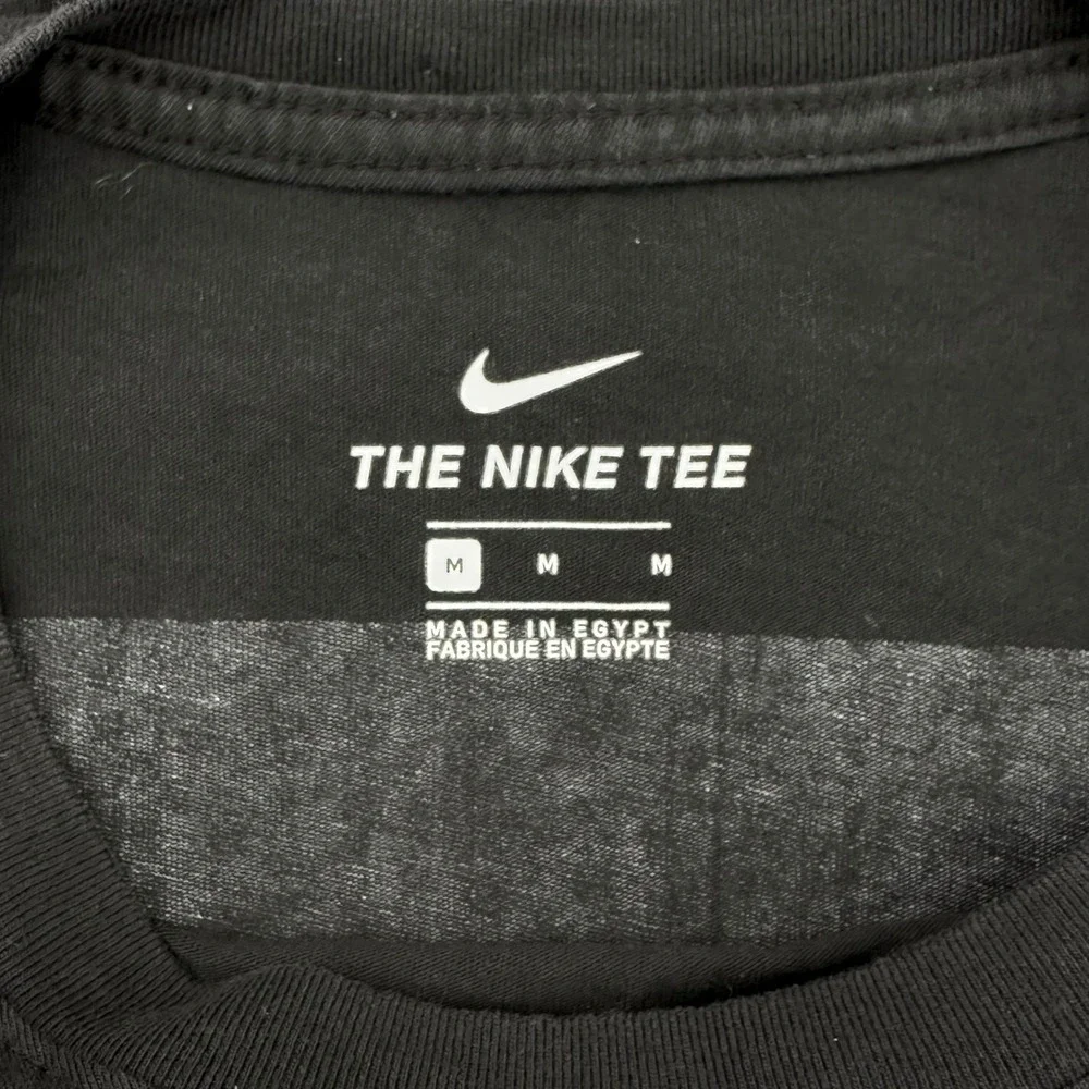 Nike Air DJ Graphic T-Shirt Mens Medium Black Short Sleeve Streetwear Hype